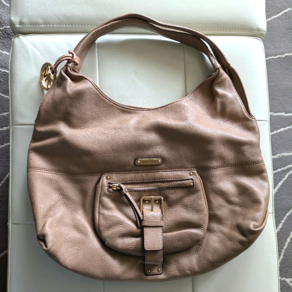 Michael Kors Pebbled Leather Hobo - Picture 7 of 15
